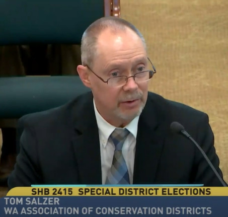 Tom Salzer testifying in Washington State